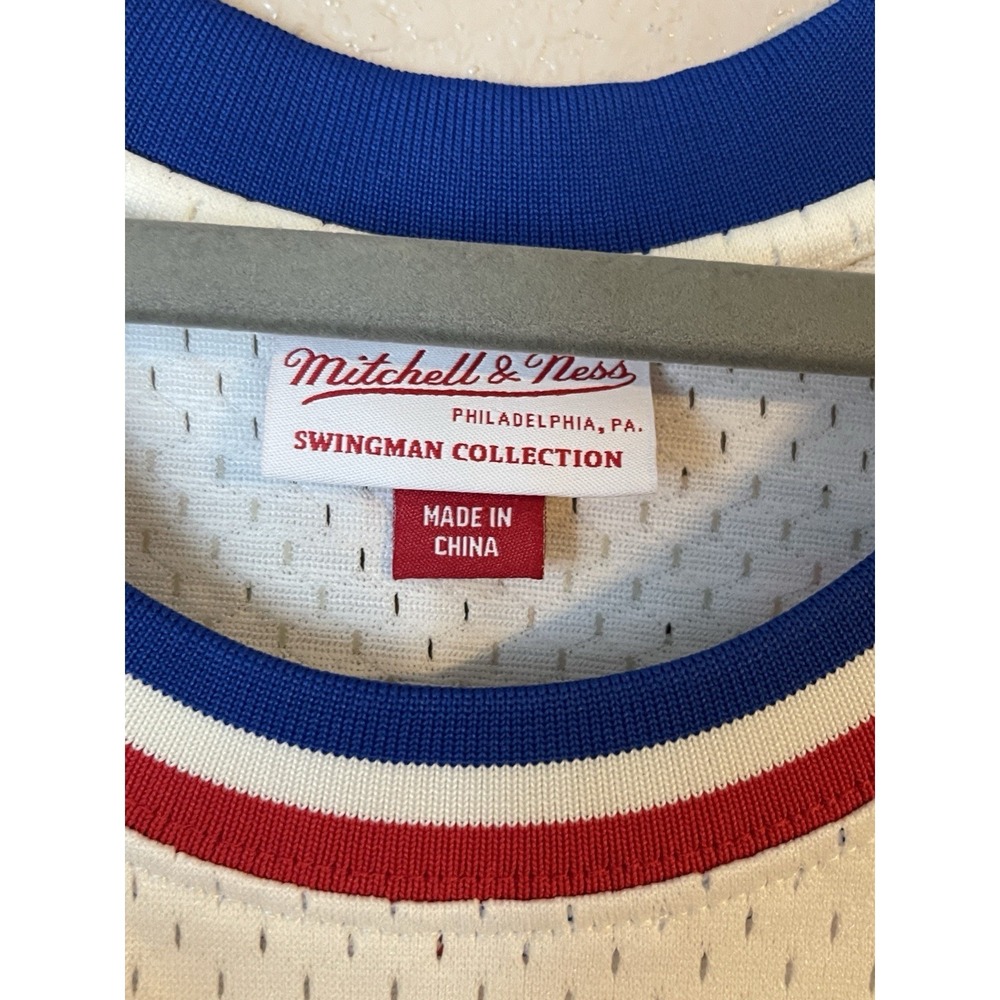 Men's 3XL NWOT Brooklyn Nets Badmon #47 Joey Bada$$ Mitchell & Ness Jersey Remix - Picture 6 of 11